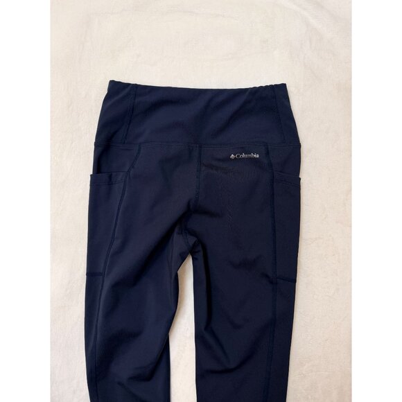 Columbia Omni-Wick High-Rise Leggings, Navy, size M - Picture 6 of 8